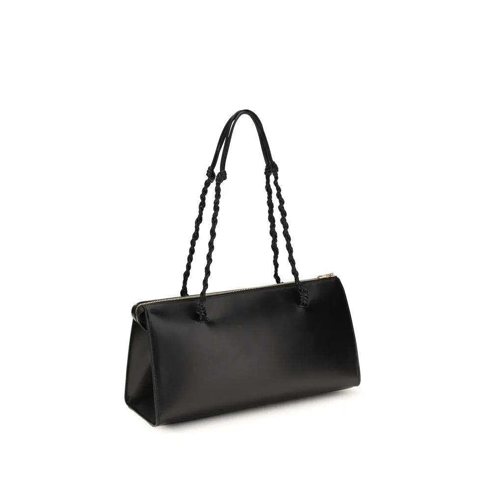 Jil Sander Sample Sale | Jil Sander Black Calf Leather Bos Taurus Handbag - | Designer outlet