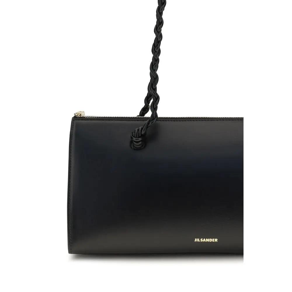 Jil Sander Sample Sale | Jil Sander Black Calf Leather Bos Taurus Handbag - | Designer outlet