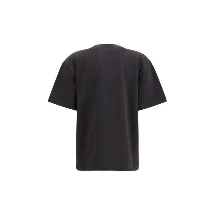 Ganni Sample Sale | Ganni Black Cotton T-Shirt - | Designer outlet