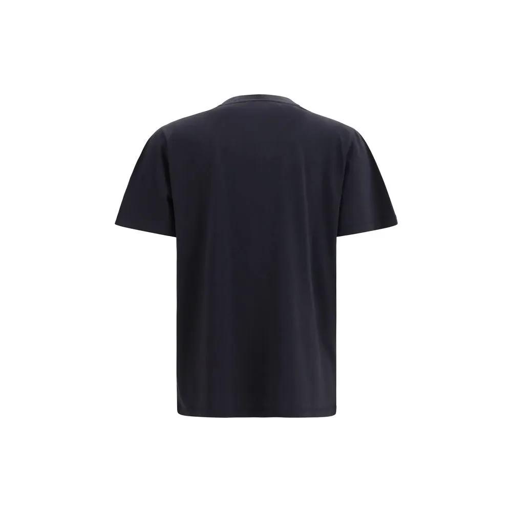 Ganni Sample Sale | Ganni Black Cotton T-Shirt - | Designer outlet