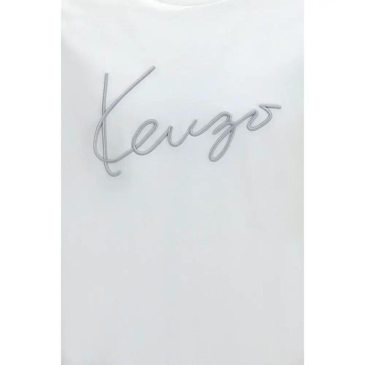 Kenzo Sample Sale | Kenzo White Cotton T-Shirt - | Designer outlet