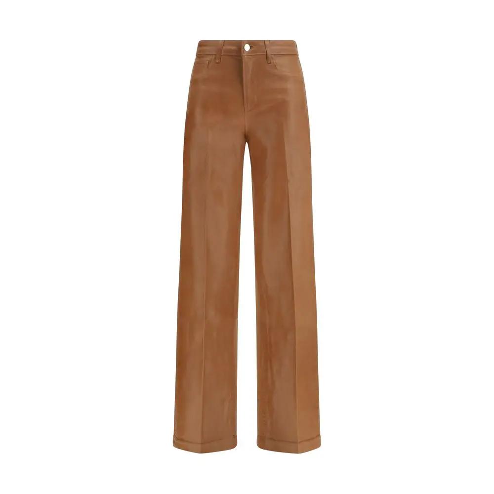 L'Agence Sample Sale | L'Agence Beige Cotton High-Waisted Jean - | Designer outlet