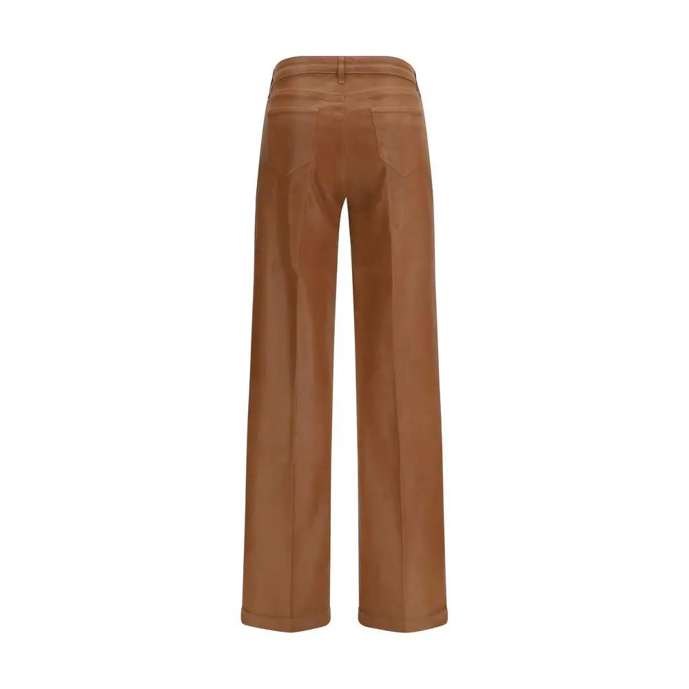 L'Agence Sample Sale | L'Agence Beige Cotton High-Waisted Jean - | Designer outlet