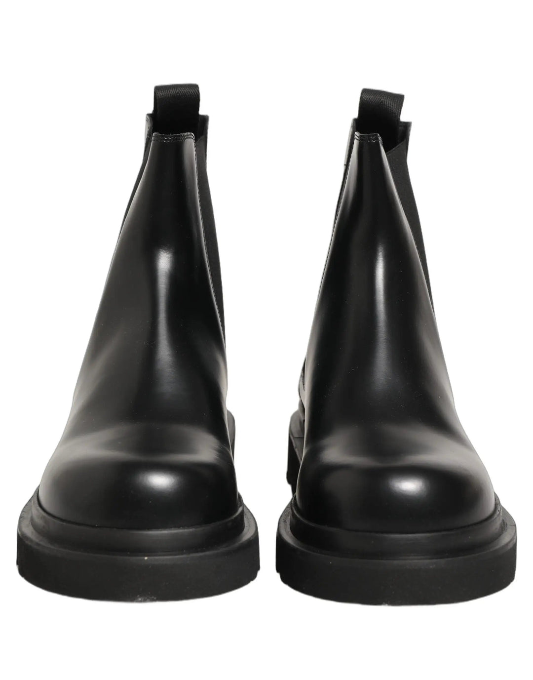 Dolce &amp; Gabbana Sample Sale | Dolce &amp; Gabbana Black Chelsea Boots Leather Slip On Men Shoes - | Designer outlet