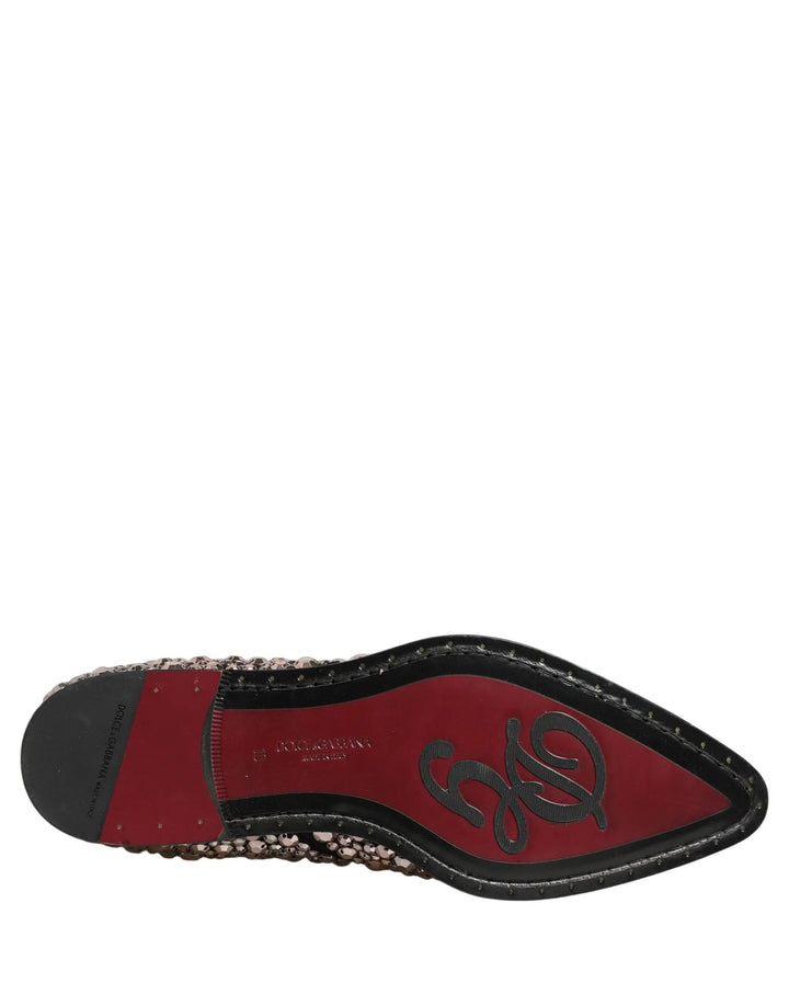 Dolce &amp; Gabbana Sample Sale | Dolce &amp; Gabbana Silver Embellished Chelsea Ankle Boots Shoes - | Designer outlet