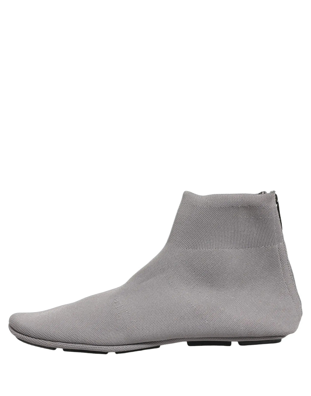 Dolce &amp; Gabbana Sample Sale | Dolce &amp; Gabbana Gray Stretch Mesh Men Ankle Boots Shoes - | Designer outlet