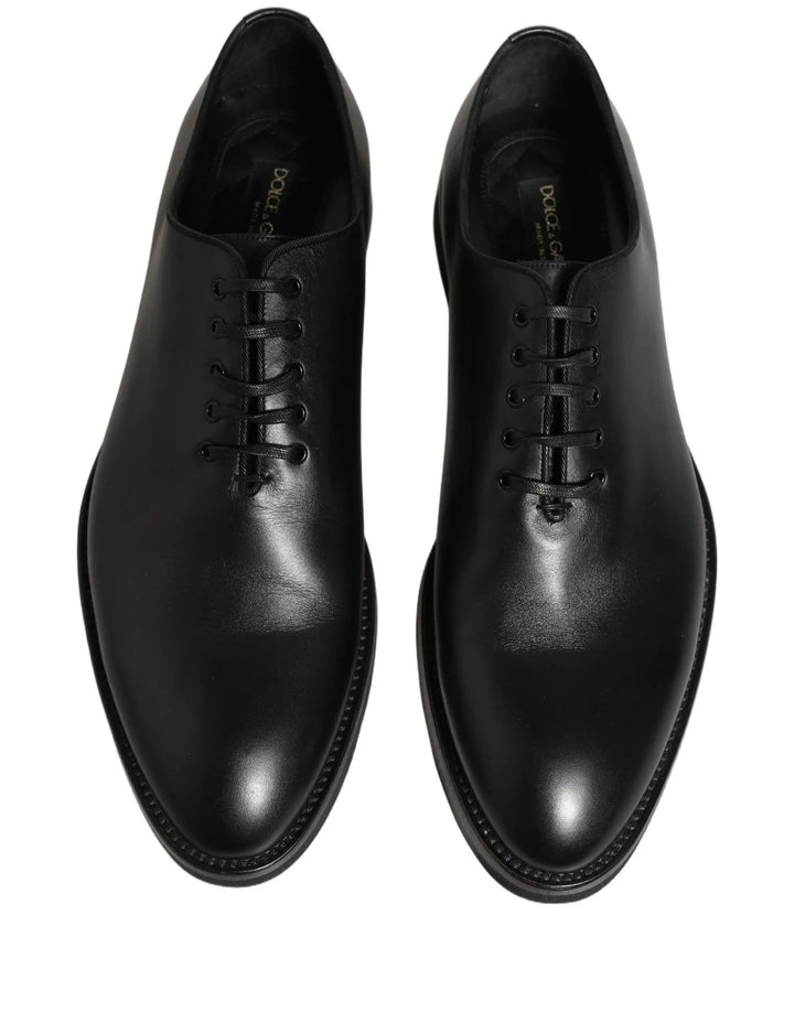 Dolce &amp; Gabbana Sample Sale | Dolce &amp; Gabbana Black Leather Men Oxford Dress Formal Shoes - | Designer outlet