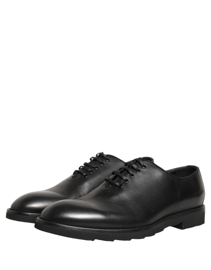 Dolce &amp; Gabbana Sample Sale | Dolce &amp; Gabbana Black Leather Men Oxford Dress Formal Shoes - | Designer outlet