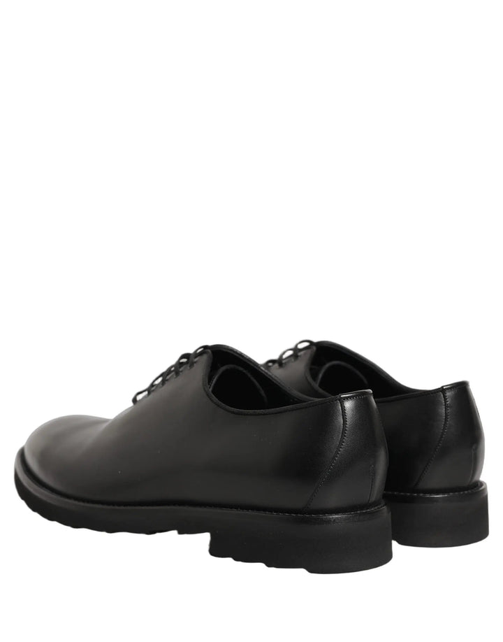 Dolce &amp; Gabbana Sample Sale | Dolce &amp; Gabbana Black Leather Men Oxford Dress Formal Shoes - | Designer outlet