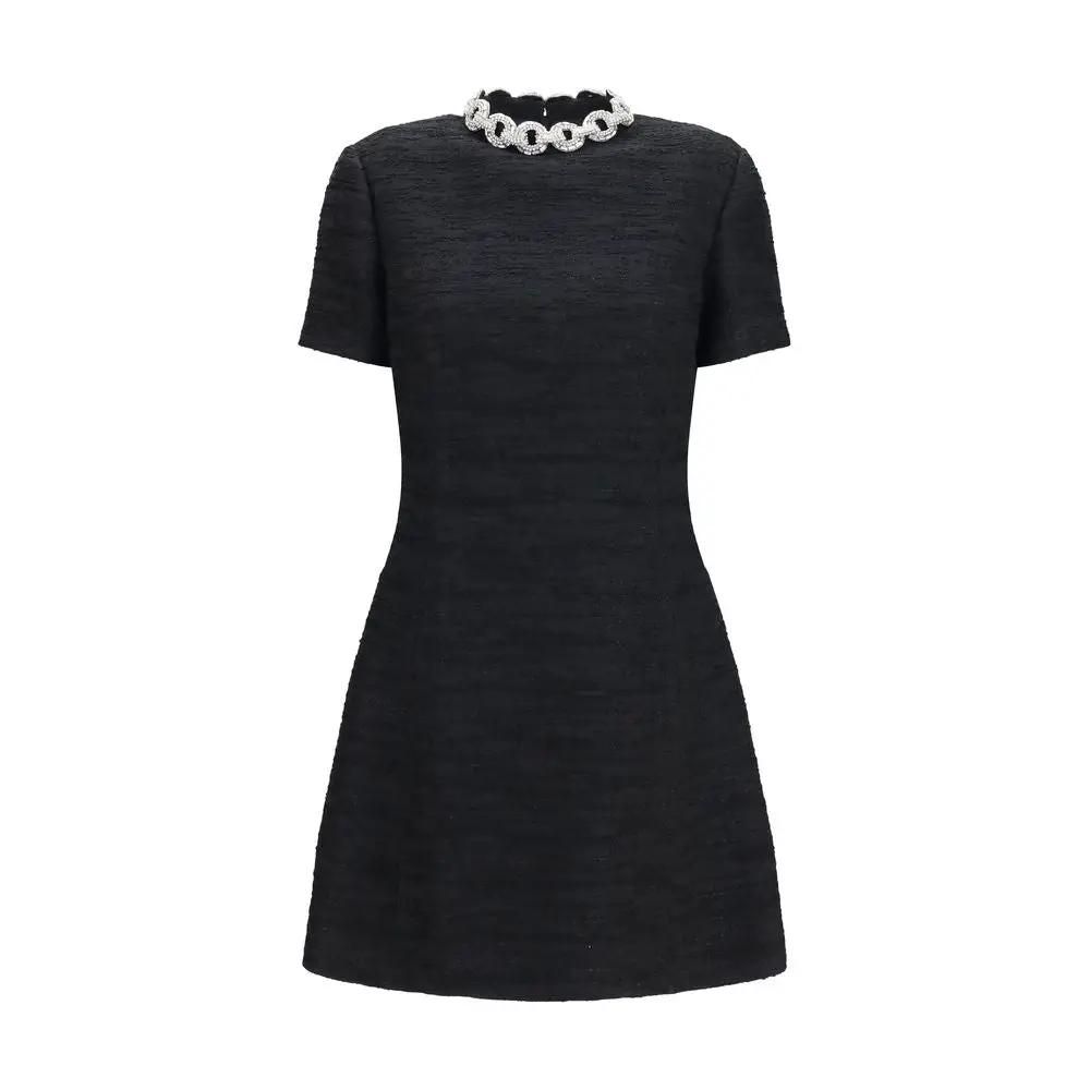 Valentino Sample Sale | Valentino Black Cotton Casual Dress - | Designer outlet