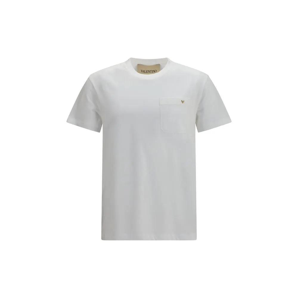 Valentino Sample Sale | Valentino White Cotton T-Shirt - | Designer outlet