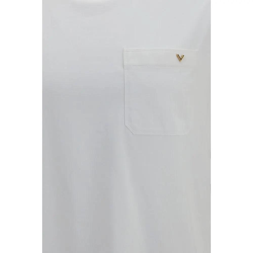 Valentino Sample Sale | Valentino White Cotton T-Shirt - | Designer outlet