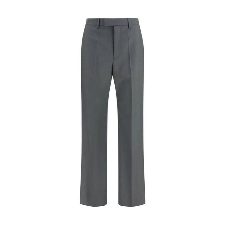 Valentino Garavani Gray Wool Oves Aries Dress Pants