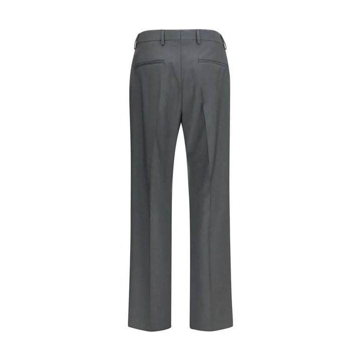 Valentino Garavani Gray Wool Oves Aries Dress Pants