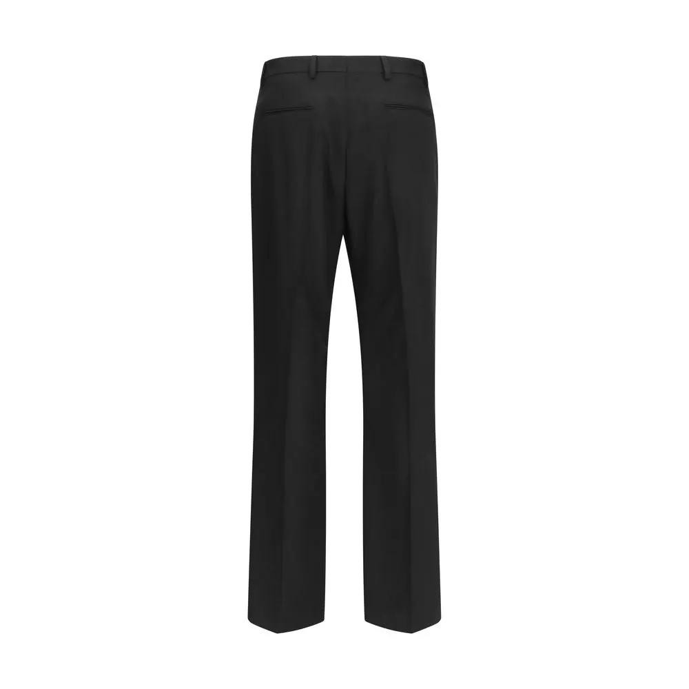 Valentino Sample Sale | Valentino Black Wool Oves Aries Dress Pants - | Designer outlet