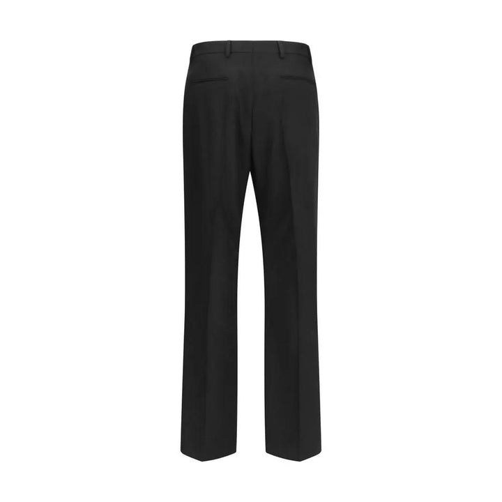 Valentino Sample Sale | Valentino Black Wool Oves Aries Dress Pants - | Designer outlet