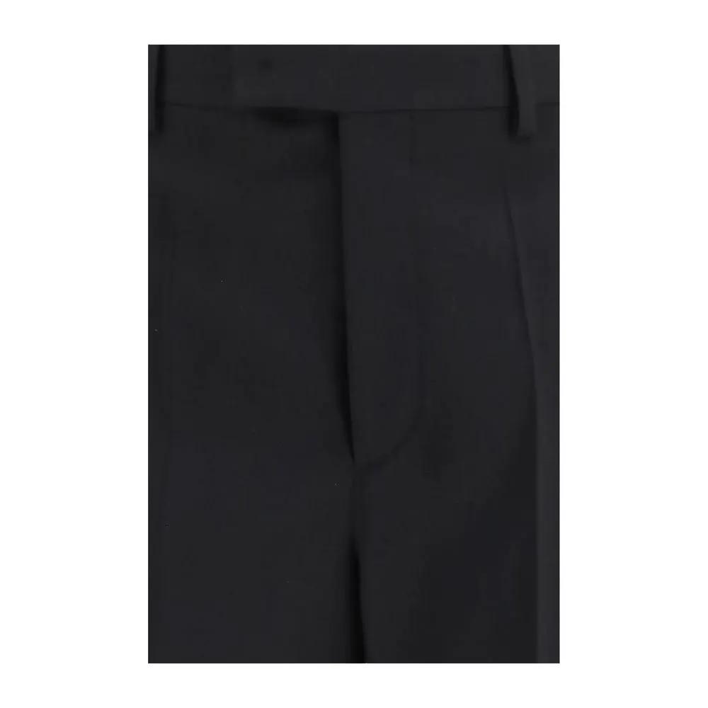 Valentino Sample Sale | Valentino Black Wool Oves Aries Dress Pants - | Designer outlet