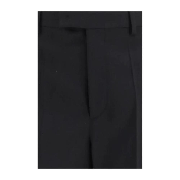 Valentino Sample Sale | Valentino Black Wool Oves Aries Dress Pants - | Designer outlet