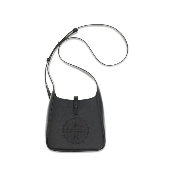 Tory Burch Sample Sale | Tory Burch Black Calf Leather Bos Taurus Shoulder Bag - | Designer outlet