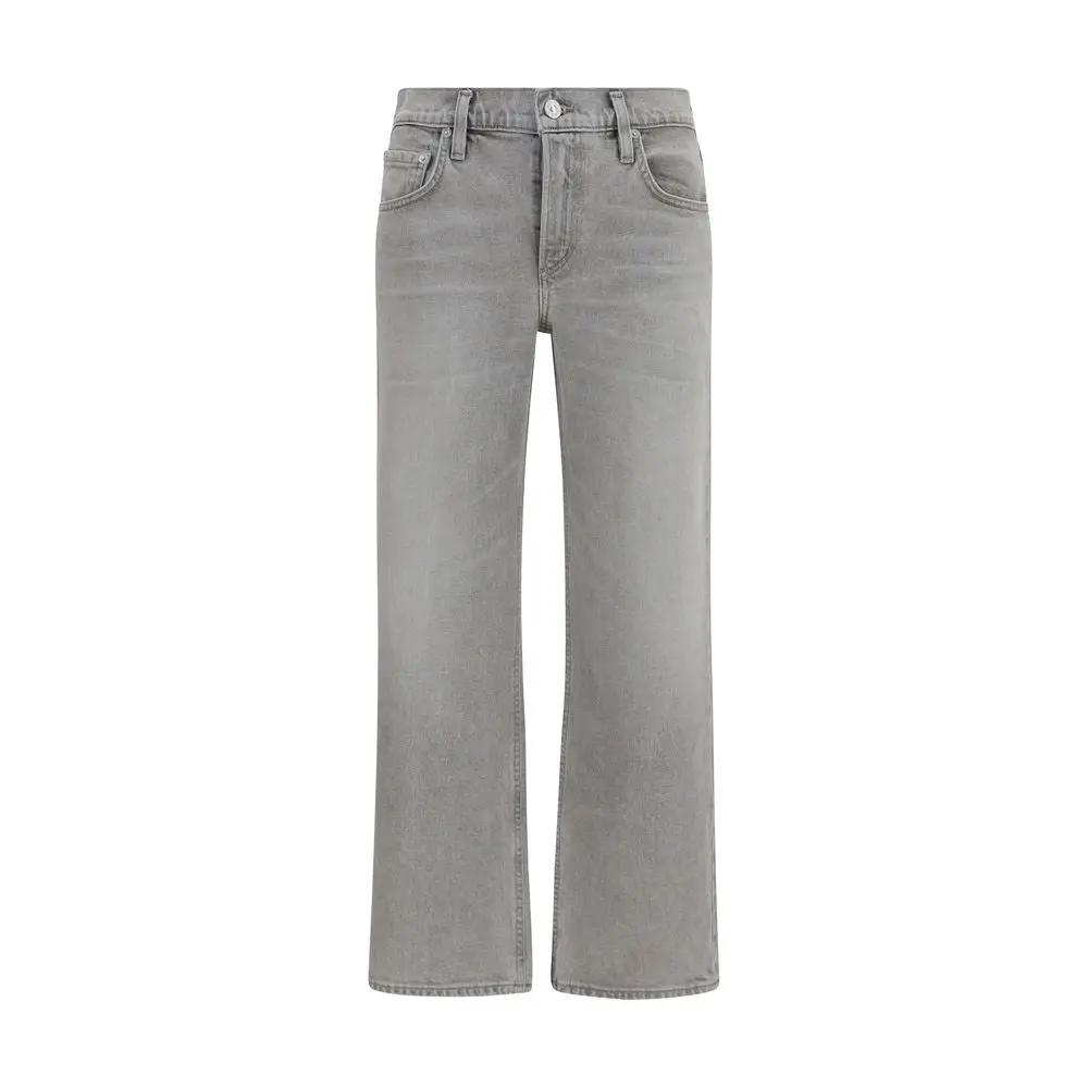 Citizens of Humanity Sample Sale | Citizens of Humanity Gray Cotton Straight-Leg Jeans - | Designer outlet