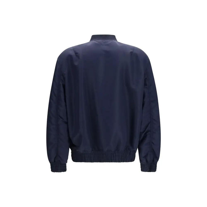 Valentino Sample Sale | Valentino Blue Polyamide Bomber - | Designer outlet