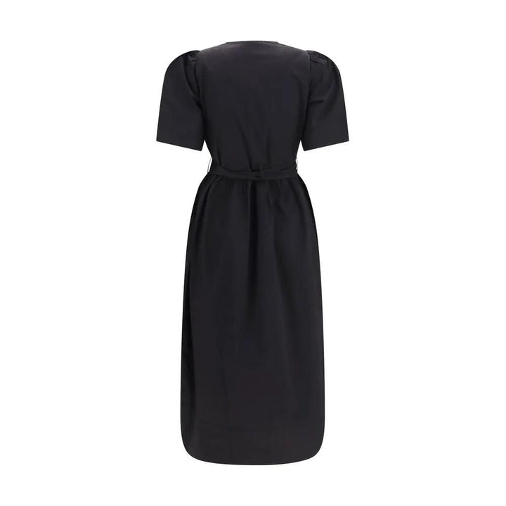 Ganni Sample Sale | Ganni Black Cotton Casual Dress - | Designer outlet