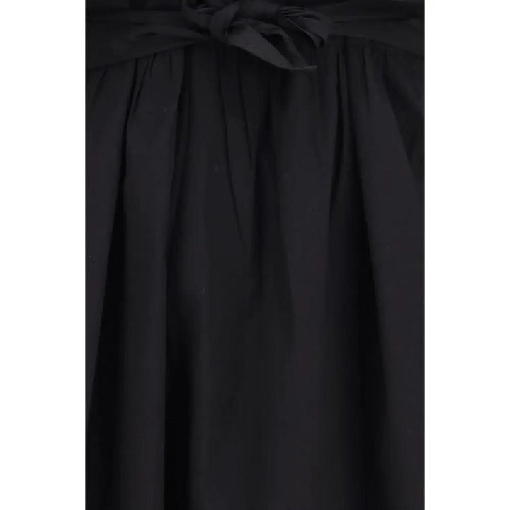 Ganni Sample Sale | Ganni Black Cotton Casual Dress - | Designer outlet