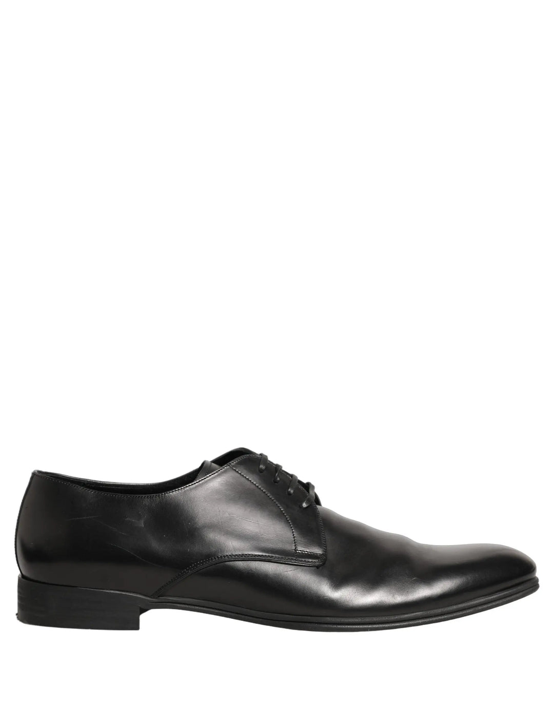 Dolce &amp; Gabbana Sample Sale | Dolce &amp; Gabbana Black Leather Men Derby Dress Formal Shoes - | Designer outlet