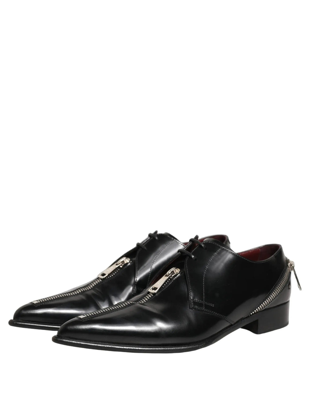 Dolce &amp; Gabbana Sample Sale | Dolce &amp; Gabbana Black Leather Men Derby Dress Formal Shoes - | Designer outlet