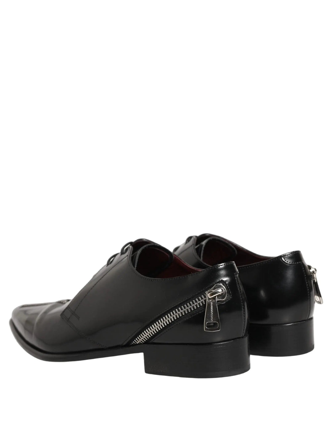 Dolce &amp; Gabbana Sample Sale | Dolce &amp; Gabbana Black Leather Men Derby Dress Formal Shoes - | Designer outlet