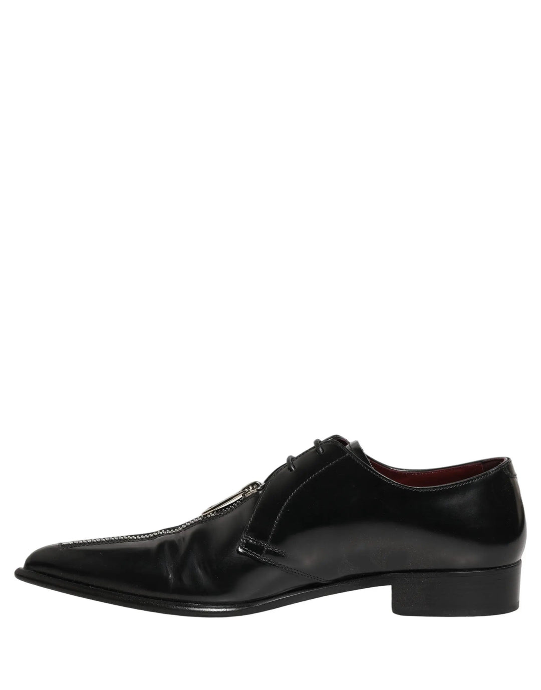 Dolce &amp; Gabbana Sample Sale | Dolce &amp; Gabbana Black Leather Men Derby Dress Formal Shoes - | Designer outlet