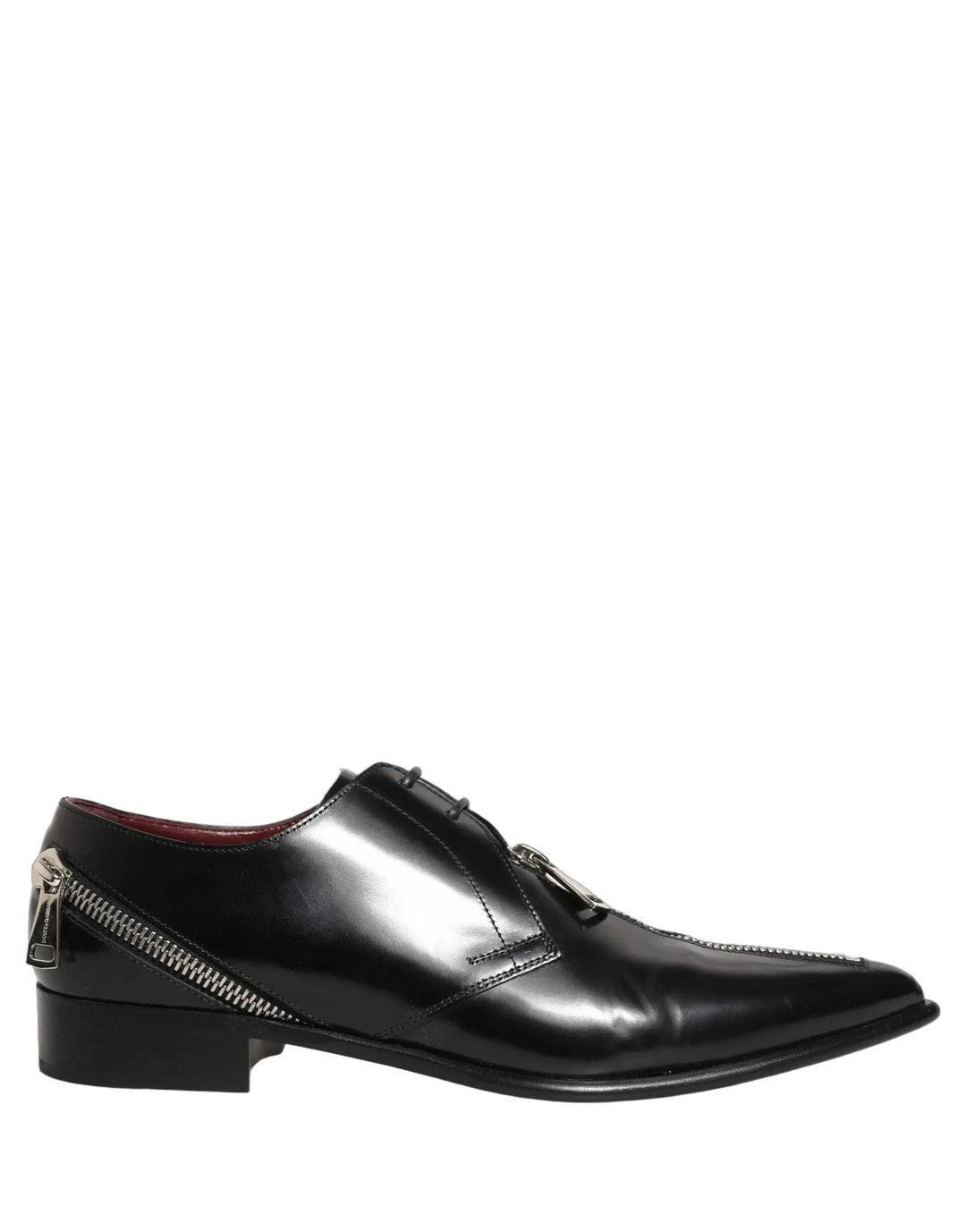 Dolce &amp; Gabbana Sample Sale | Dolce &amp; Gabbana Black Leather Men Derby Dress Formal Shoes - | Designer outlet