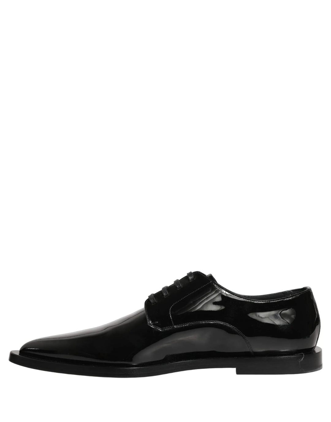 Dolce &amp; Gabbana Sample Sale | Dolce &amp; Gabbana Black Leather Men Derby Dress Formal Shoes - | Designer outlet
