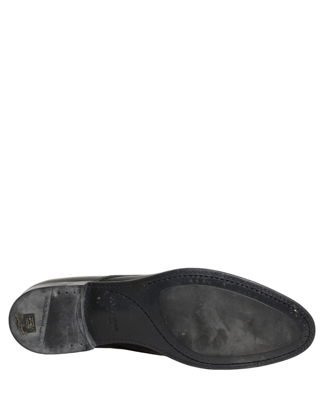 Dolce &amp; Gabbana Sample Sale | Dolce &amp; Gabbana Dress Black Leather Lace Up Derby Shoes - | Designer outlet