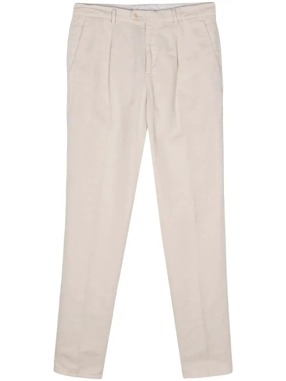 Brunello Cucinelli Sample Sale | Brunello Cucinelli Beige Linen Casual Pants - | Designer outlet
