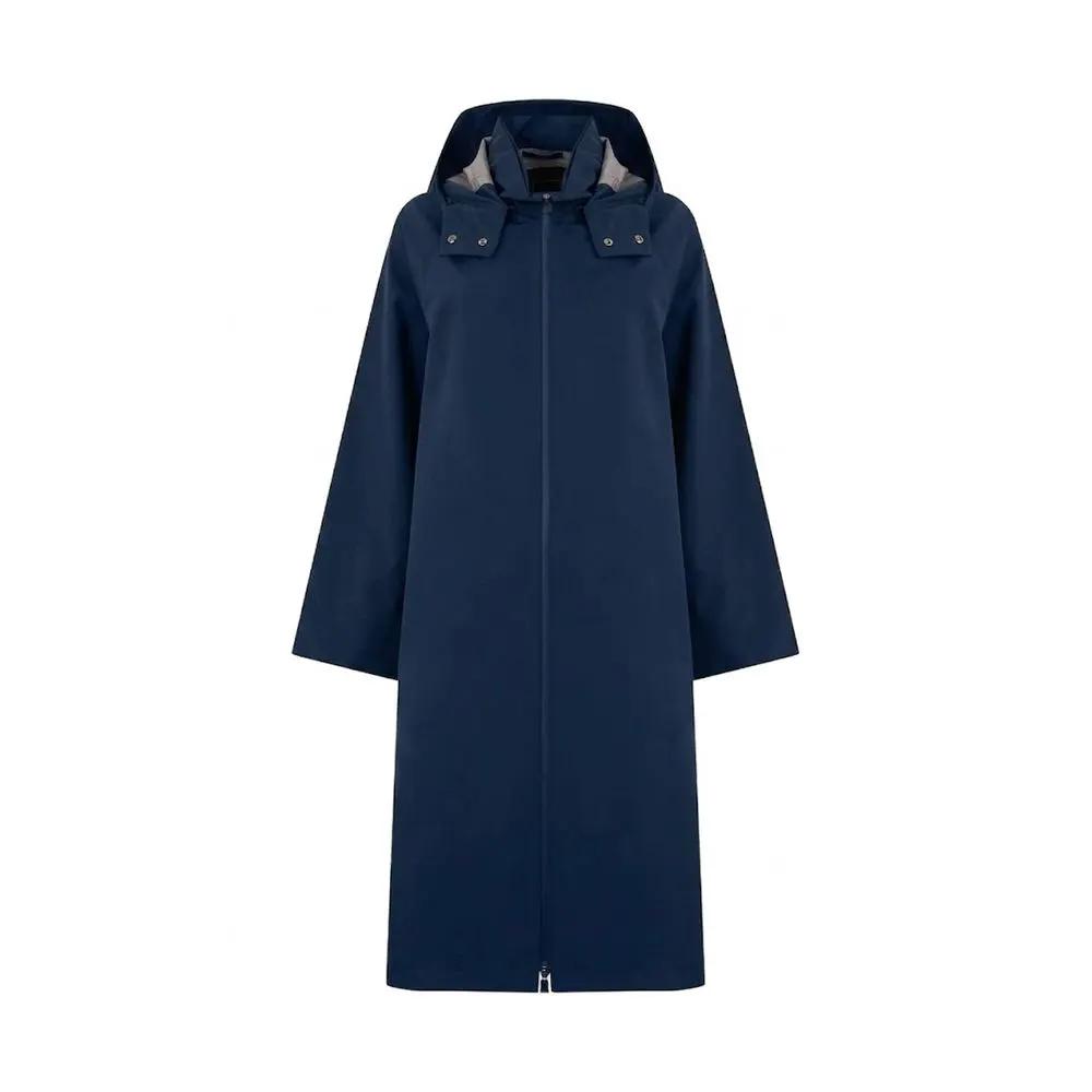 Herno Sample Sale | Herno Blue Polyester Coat - | Designer outlet