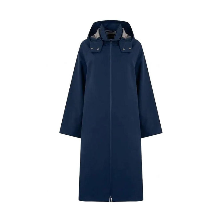 Herno Sample Sale | Herno Blue Polyester Coat - | Designer outlet