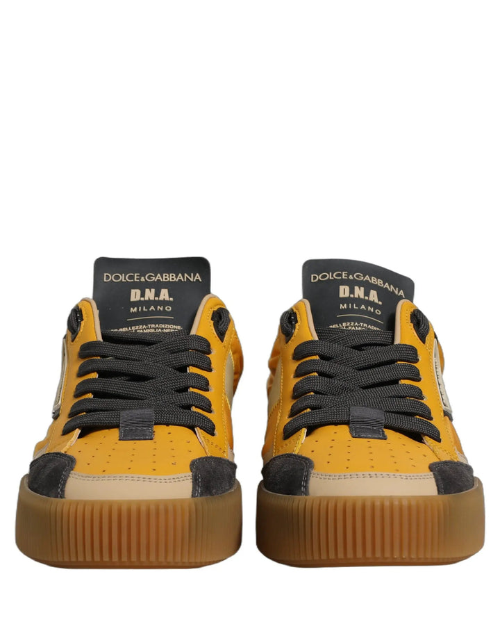 Dolce &amp; Gabbana Sample Sale | Dolce &amp; Gabbana Multicolor MIAMI Low Top Men Sneakers Shoes - | Designer outlet