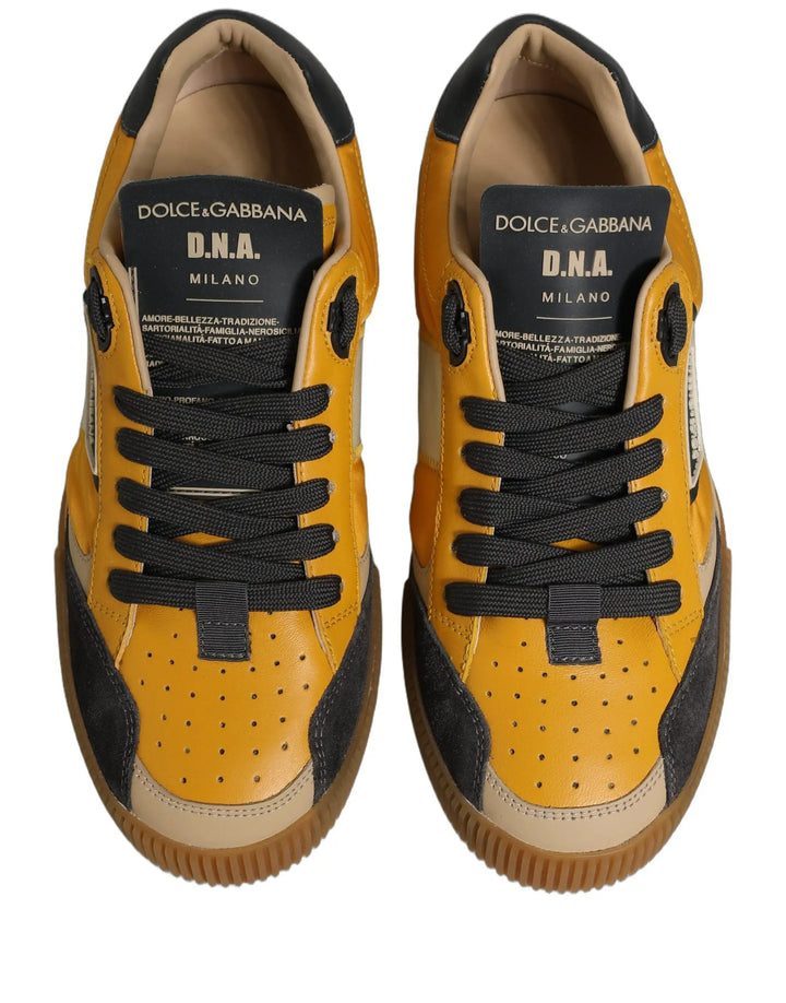 Dolce &amp; Gabbana Sample Sale | Dolce &amp; Gabbana Multicolor MIAMI Low Top Men Sneakers Shoes - | Designer outlet