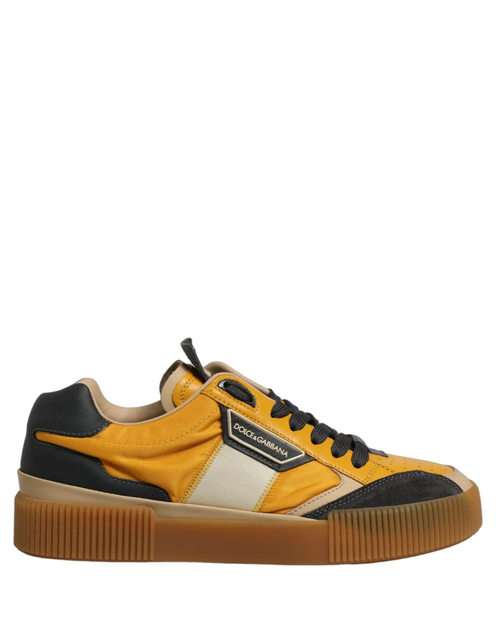 Dolce &amp; Gabbana Sample Sale | Dolce &amp; Gabbana Multicolor MIAMI Low Top Men Sneakers Shoes - | Designer outlet