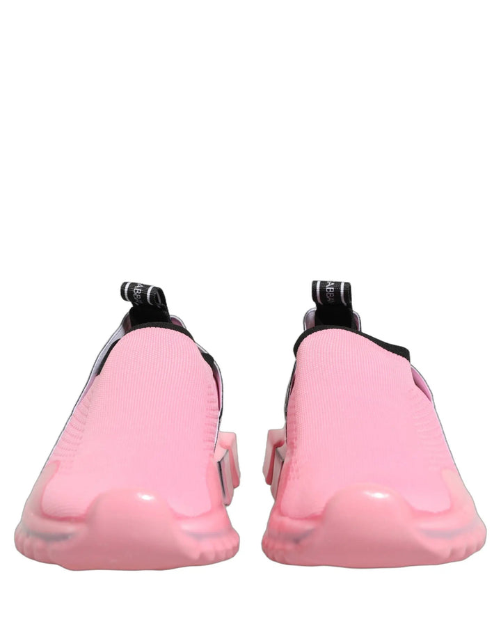 Dolce &amp; Gabbana Sample Sale | Dolce &amp; Gabbana Pink Slip On Low Top Sorrento Sneakers Shoes - | Designer outlet