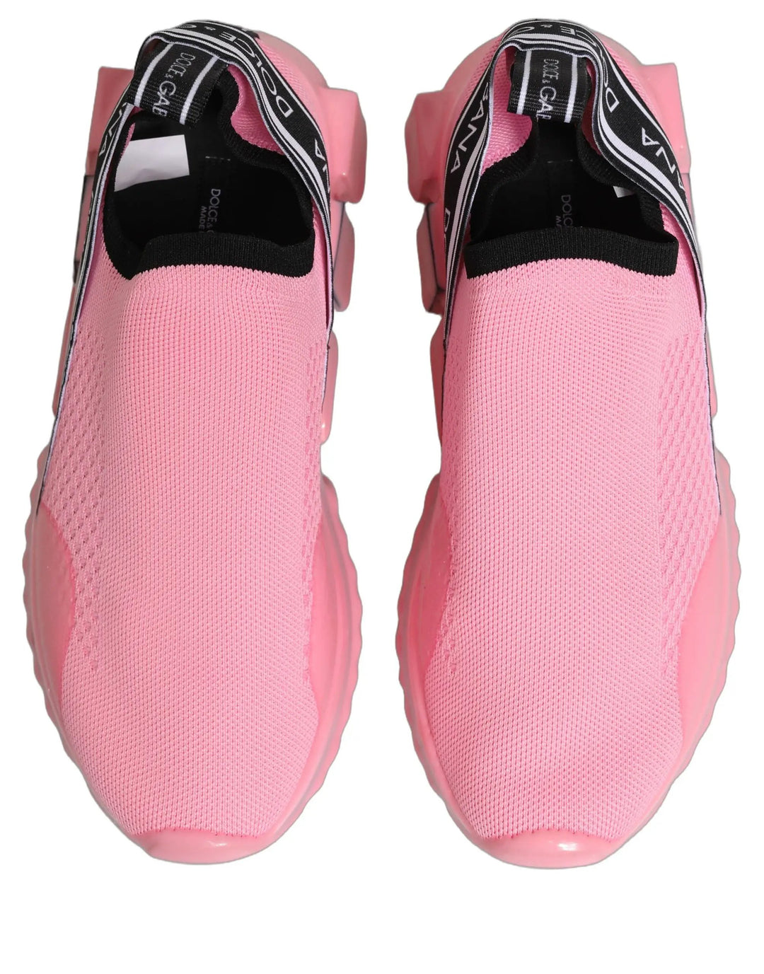 Dolce &amp; Gabbana Sample Sale | Dolce &amp; Gabbana Pink Slip On Low Top Sorrento Sneakers Shoes - | Designer outlet