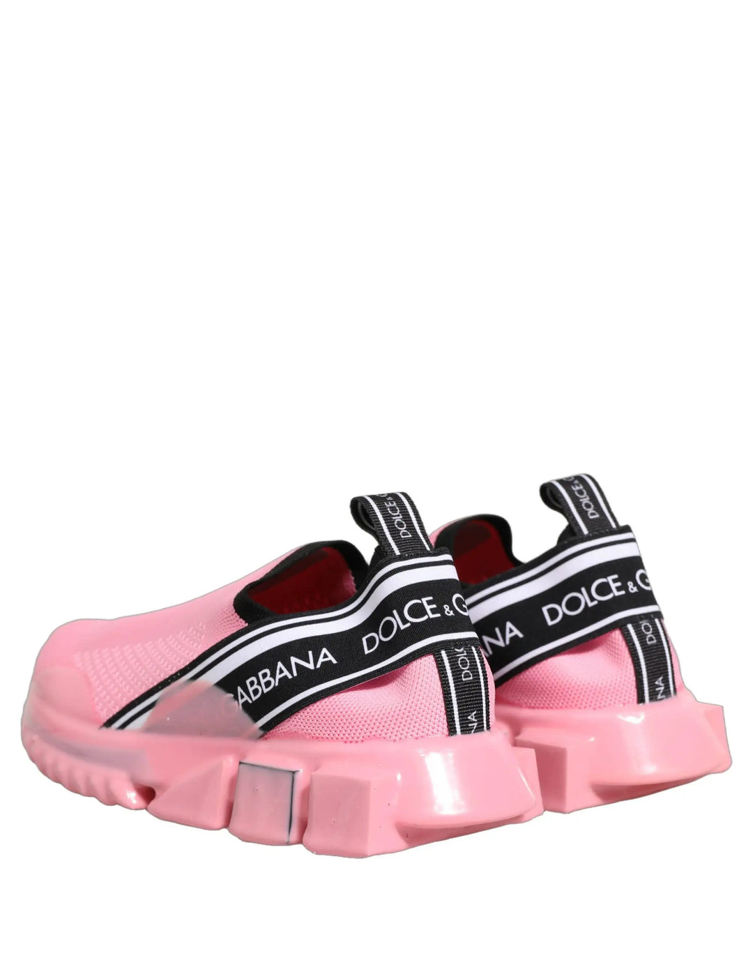 Dolce &amp; Gabbana Sample Sale | Dolce &amp; Gabbana Pink Slip On Low Top Sorrento Sneakers Shoes - | Designer outlet