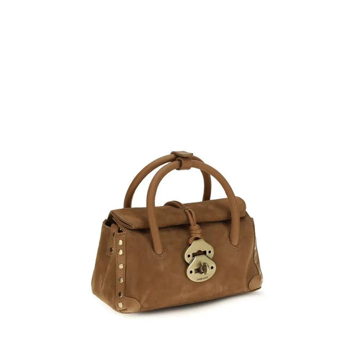 Zanellato Sample Sale | Zanellato Brown Calf Leather Bos Taurus Shoulder Bag - | Designer outlet