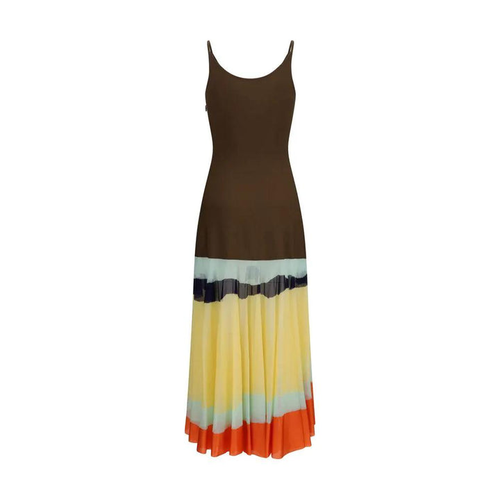 Fendi Sample Sale | Fendi Multicolor Viscose Casual Dress - | Designer outlet