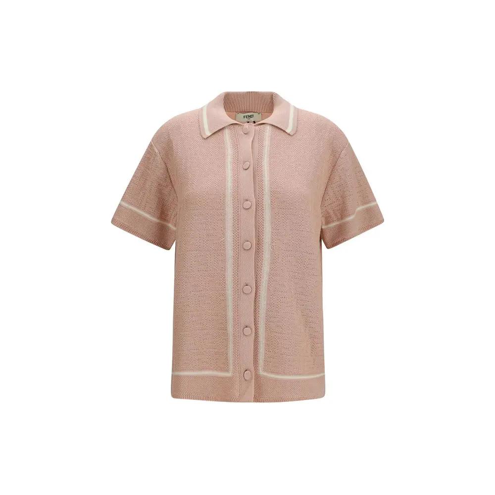 Fendi Sample Sale | Fendi Multicolor Cotton Blouse - | Designer outlet