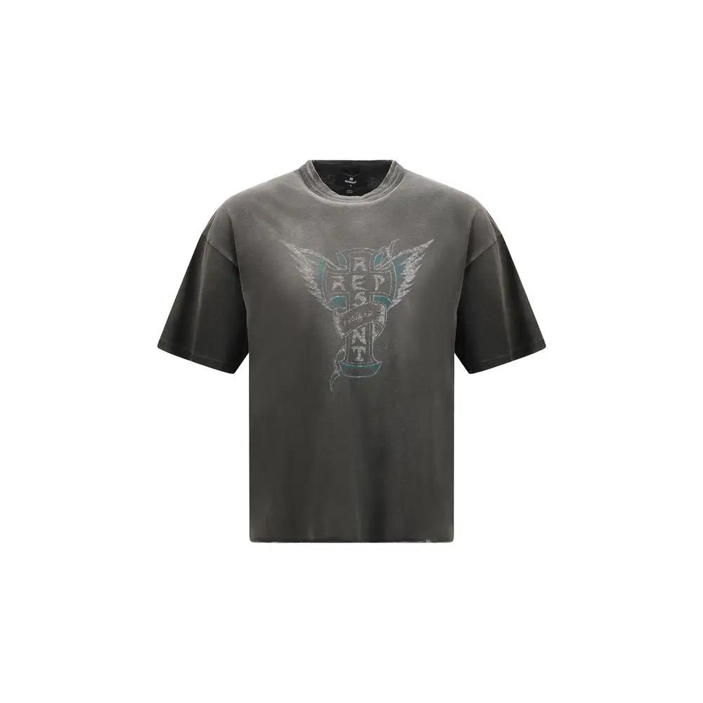 Represent Sample Sale | Represent Gray Cotton T-Shirt - | Designer outlet