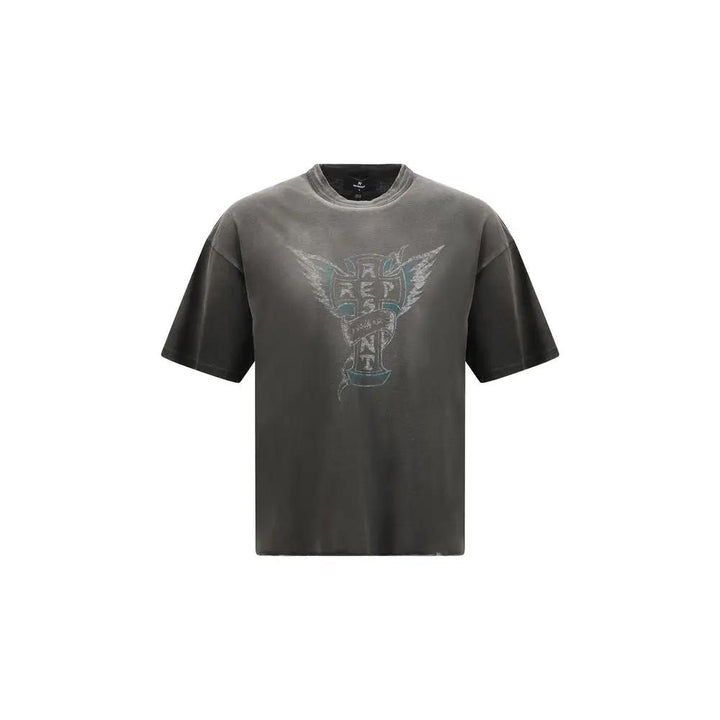 Represent Sample Sale | Represent Gray Cotton T-Shirt - | Designer outlet