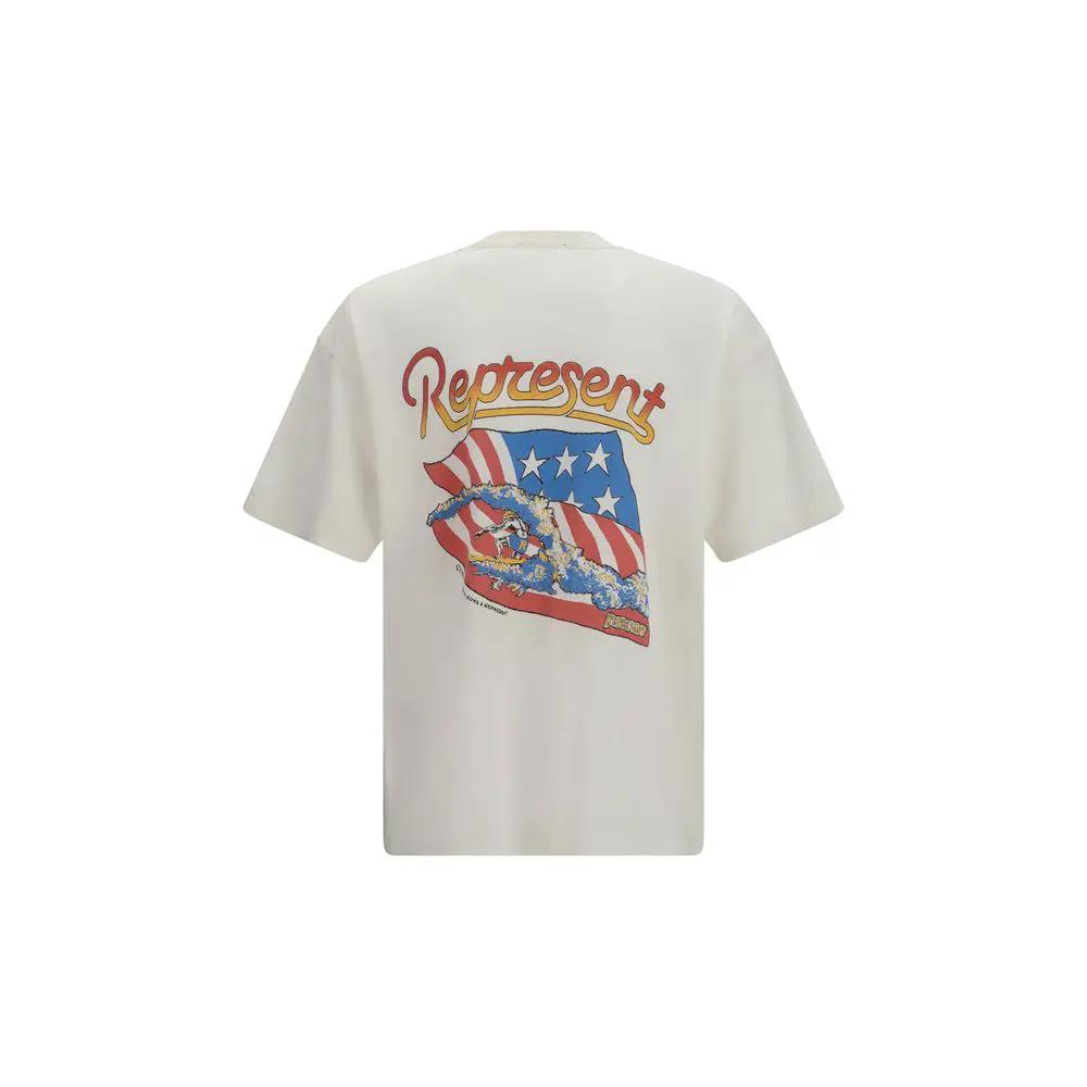 Represent Sample Sale | Represent White Cotton T-Shirt - | Designer outlet