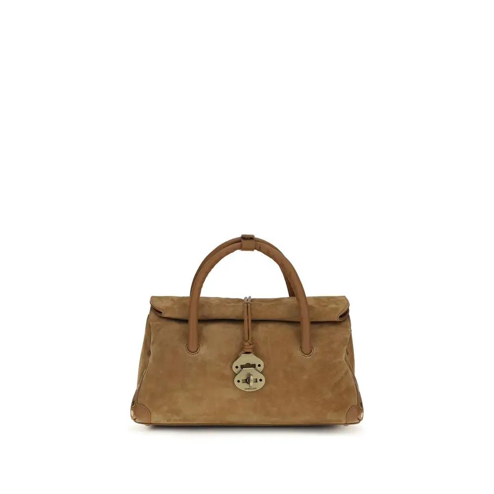 Zanellato Sample Sale | Zanellato Brown Calf Leather Bos Taurus Shoulder Bag - | Designer outlet